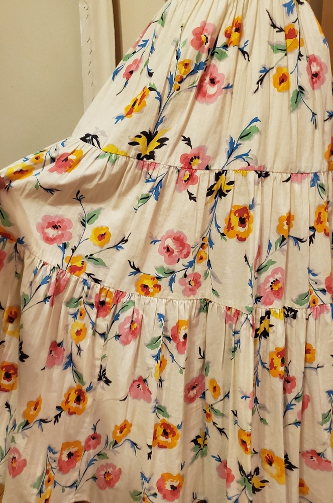 Christy Dawn Delphine dress white floral small - Picture 8 of 8